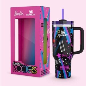 Limited Edition Stanley 1913 Barbie x ’80s ROCKSTAR  Tumbler 40oz